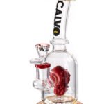 Bong Space Opera Rig Ambar 22 cm Calvo Glass