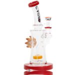 Bong Eye Sun Rig 25cm Calvo Glass